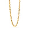 Thumbnail Image 2 of PDPAOLA™ at Zales 4.0mm Rolo Chain Necklace in Solid Sterling Silver  with 18K Gold Plate – 19.69"