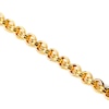 Thumbnail Image 3 of PDPAOLA™ at Zales 4.0mm Rolo Chain Bracelet in Solid Sterling Silver  with 18K Gold Plate – 7.68"