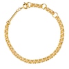 Thumbnail Image 6 of PDPAOLA™ at Zales 4.0mm Rolo Chain Bracelet in Solid Sterling Silver  with 18K Gold Plate – 7.68"