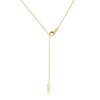 Thumbnail Image 5 of 1/15 CT. T.W. Diamond Bumblebee Necklace in Sterling Silver with 14K Gold Plate