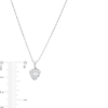 Thumbnail Image 3 of 1/4 CT. T.W. Heart-Shaped Multi-Diamond Pendant in 10K White Gold