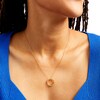 Thumbnail Image 2 of 1/6 CT. T.W. Diamond Circle Outline Pendant in 10K Gold