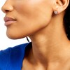 Thumbnail Image 2 of 1/2 CT. T.W. Multi-Diamond Flower Stud Earrings in 10K White Gold