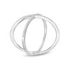 Thumbnail Image 3 of 1/8 CT. T.W. Diamond Orbit Ring in 10K White Gold - Size 7