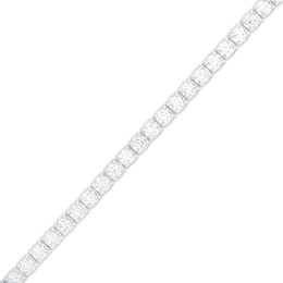 7 CT. T.W. Diamond Tennis Bracelet in 14K White Gold – 7.25&quot;