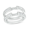 Thumbnail Image 1 of 3/4 CT. T.W. Multi-Shape Diamond Solitaire Enhancer in 14K White Gold
