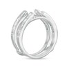 Thumbnail Image 2 of 3/4 CT. T.W. Multi-Shape Diamond Solitaire Enhancer in 14K White Gold