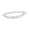 Thumbnail Image 1 of Kleinfeld® x Zales 1/2 CT. T.W. Certified Marquise Lab-Grown Diamond Eight Stone Anniversary Band in Platinum (F/VS2)