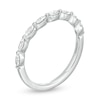 Thumbnail Image 3 of Kleinfeld® x Zales 1/2 CT. T.W. Certified Marquise Lab-Grown Diamond Eight Stone Anniversary Band in Platinum (F/VS2)