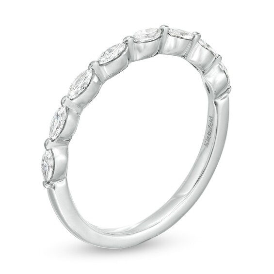 Kleinfeld® x Zales 1/2 CT. T.w. Certified Marquise Lab-Grown Diamond Eight Stone Anniversary Band in Platinum (F/Vs2)
