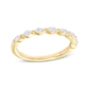 Thumbnail Image 1 of Kleinfeld® x Zales 1/2 CT. T.W. Certified Marquise Lab-Grown Diamond Eight Stone Anniversary Band in 18K Gold (F/VS2)