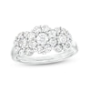Thumbnail Image 1 of 1-1/3 CT. T.W. Certified Lab-Grown Multi-Diamond Trio Ring in 14K White Gold (F/SI2)