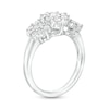 Thumbnail Image 3 of 1-1/3 CT. T.W. Certified Lab-Grown Multi-Diamond Trio Ring in 14K White Gold (F/SI2)