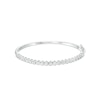 Thumbnail Image 0 of 2 CT. T.W. Certified Lab-Created Diamond Bangle in 14K White Gold (F/SI2) – 7.25"