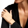 Thumbnail Image 1 of 1/4 CT. T.W. Certified Pear-Shaped Lab-Created Multi-Diamond Sideways Bangle in 14K Gold (F/SI2) - 7.25"