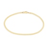 Thumbnail Image 0 of 2.07mm Serpentine Chain Bracelet in Solid 14K Gold - 7.5"