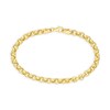 Thumbnail Image 1 of 5.2mm Rolo Chain Bracelet in Hollow 14K Gold - 7.5"