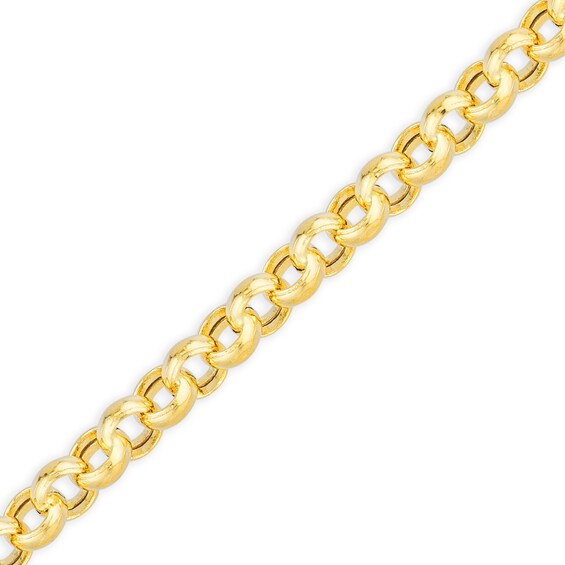 5.2mm Rolo Chain Bracelet in Hollow 14K Gold - 7.5"
