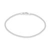 Thumbnail Image 1 of 2.0mm Bead Chain Bracelet in Solid 14K White Gold - 7.5"