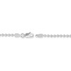 Thumbnail Image 3 of 2.0mm Bead Chain Bracelet in Solid 14K White Gold - 7.5"