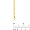 Thumbnail Image 2 of 4.3mm Diamond-Cut Hollow Bismark Chain Necklace in 14K Gold