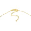 Thumbnail Image 2 of Diamond-Cut &quot;LOVE&quot; Lariat-Style Necklace in 14K Gold