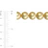 Thumbnail Image 2 of 11.0-12.0mm Golden South Sea Cultured Pearl Strand Necklace with 14K Gold Clasp