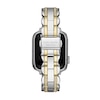 Thumbnail Image 2 of Ladies' Kate Spade Apple Straps Crystal Accent Two-Tone Interchangeable Scallop Link Band Attachment (Model: KSS0116)
