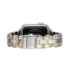 Thumbnail Image 3 of Ladies' Kate Spade Apple Straps Crystal Accent Two-Tone Interchangeable Scallop Link Band Attachment (Model: KSS0116)