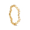 Thumbnail Image 5 of PDPAOLA™ at Zales Marquise Cubic Zirconia Wavy Band in Sterling Silver with 18K Gold Plate