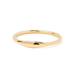 PDPAOLA™ at Zales Rounded Edge Band in 14K Gold