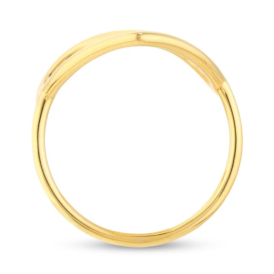 Heart Outline Ring in 14K Gold