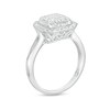 Thumbnail Image 3 of 3/4 CT. T.W. Cushion-Shaped Multi-Diamond Frame Ring in 10K White Gold