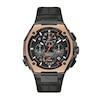 Thumbnail Image 0 of Men's Limited Edition Bulova Marc Anthony Black IP and 18K Gold Chronograph Strap Watch (Model: 98B402)