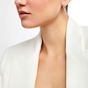 Thumbnail Image 2 of 1 CT. T.W. Diamond Six Stone Hoop Earrings in 10K Gold
