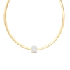 Thumbnail Image 1 of 1/2 CT. T.W. Emerald-Shaped Multi-Diamond Pendant in 10K Gold – 17"