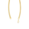 Thumbnail Image 3 of 1/2 CT. T.W. Emerald-Shaped Multi-Diamond Pendant in 10K Gold – 17"
