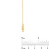 Thumbnail Image 3 of Men's Diamond-Cut Faceted Cross Pendant in 14K Gold