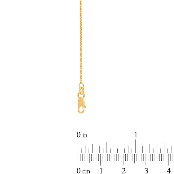 Men's Diamond-Cut Faceted Cross Pendant in 14K Gold