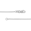 Thumbnail Image 2 of Men's Diamond-Cut Faceted Cross Pendant in 14K White Gold