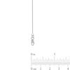 Thumbnail Image 3 of Men's Diamond-Cut Faceted Cross Pendant in 14K White Gold