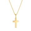 Thumbnail Image 1 of Men's Three-Dimensional Cross Pendant in 14K Gold