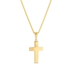 Thumbnail Image 0 of Men's Three-Dimensional Cross Pendant in 14K Gold