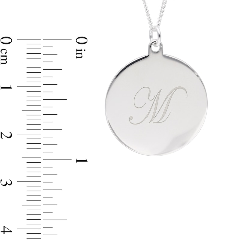 30.0mm Monogram Necklace (3 Initials)