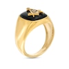 Thumbnail Image 3 of Men's Onyx Masonic Signet Ring in 10K Gold