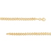 Thumbnail Image 3 of 4.06mm Laurel Leaf Stampato Chain Bracelet in Hollow 10K Gold – 7.5"