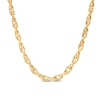 Thumbnail Image 0 of 5.5mm Diamond-Cut Rolo Chain Necklace in Hollow 10K Gold