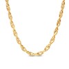 Thumbnail Image 1 of 5.5mm Diamond-Cut Rolo Chain Necklace in Hollow 10K Gold