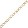 Thumbnail Image 0 of 6.29mm Diamond-Cut Cable Chain Bracelet in Solid 10K Two-Tone Gold - 8.0"