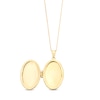 Thumbnail Image 3 of Polished Oval Locket in 10K Gold